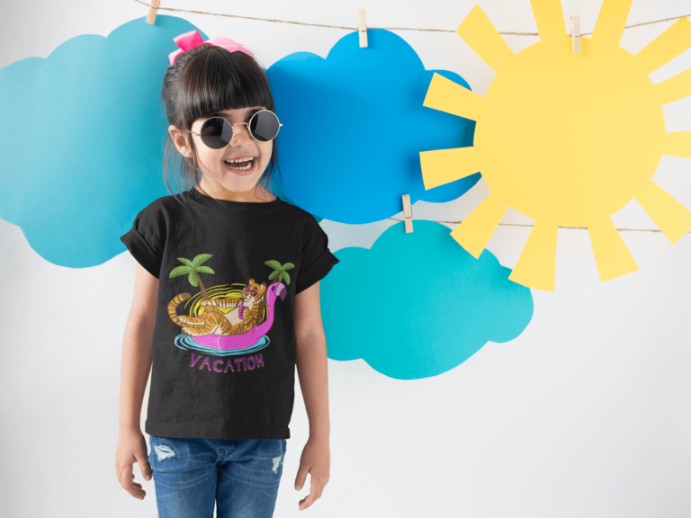 Kids graphic tees Vacation