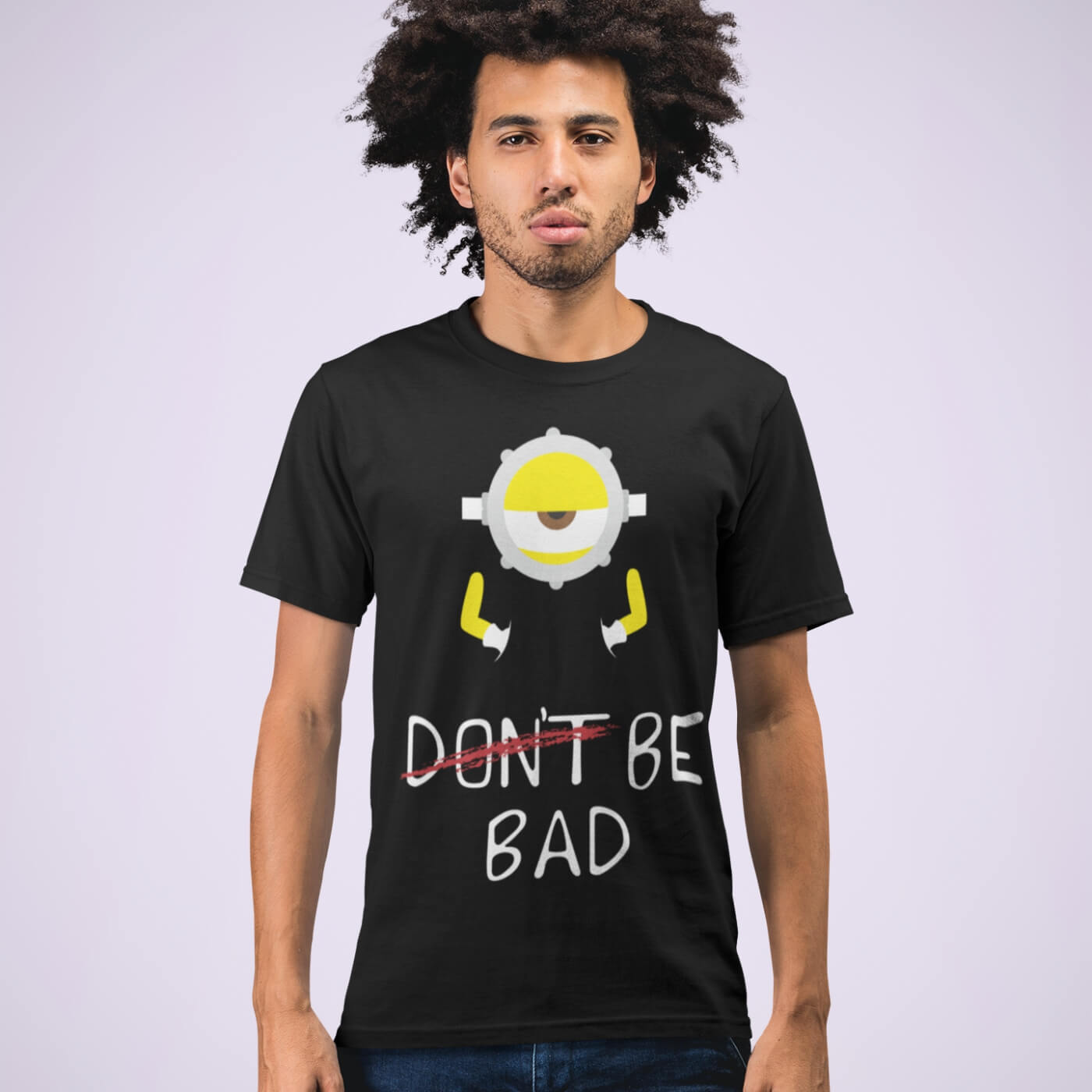 Men T shirts With Prints "Don't Be Perfect For Men.