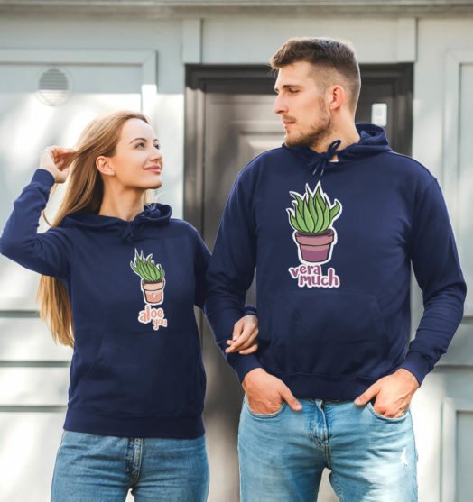 personalized couple hoodies