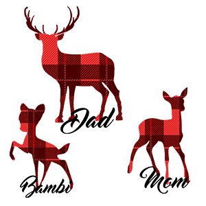 Design for family t shirts Bamby