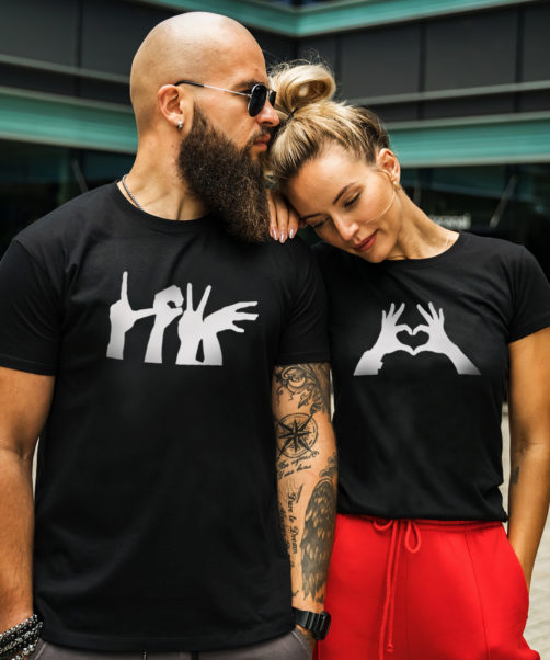 unique couple shirt